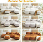 VANOMi 109.84" Modular Sectional Sofa - Image 9