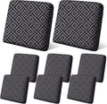 Geyoga 8 Pcs Patio Stretch Sofa Cushion Covers Outdoor Cushion Covers by Geyoga