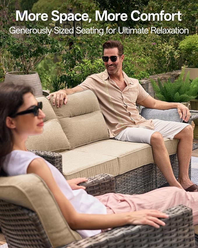 Luxury 5-Piece Patio Furniture Set - Image 4