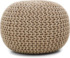 REDEARTH Round Pouf Ottoman - Image 4
