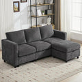 WUTUTUEE 83”Modular Convertible L Shaped Couch Set by WUTUTUEE