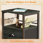 Furologee Nightstands Set 2, Night Stand - Image 6