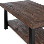 Alaterre Furniture Pomona Rustic Coffee Table - Image 11