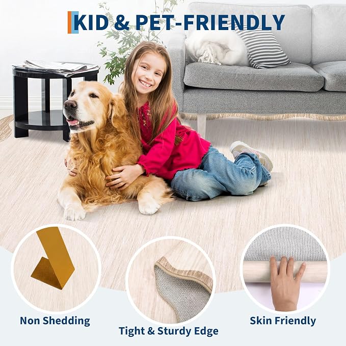 GarveeHome Scalloped Runner Rug - Image 8