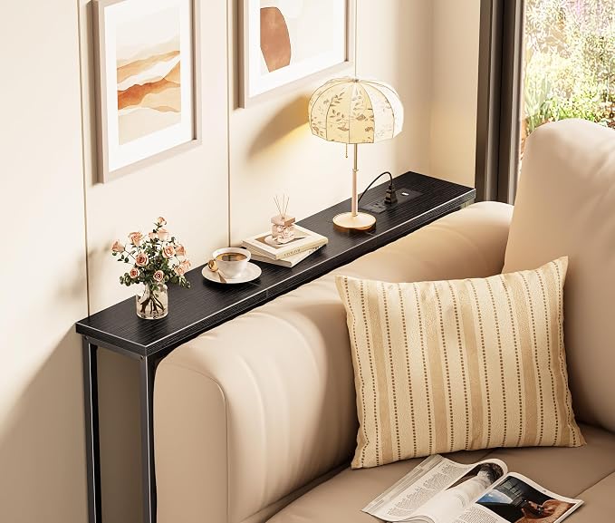 SUPERJARE 5.7 Inch Console Table - Image 2