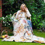 LUTBM Boho Throw Blanket for Couch Sofa Chair Cotton Summer Breathable Blankets - Image 5