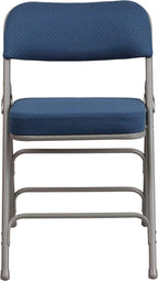 Flash Furniture 4 Pack HERCULES Series Premium Curved Triple Braced & Double - Image 5
