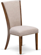 East West Furniture VEP8T04 Verona Parsons Dining Chairs - Image 4