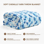 L'AGRATY Chunky Knit Throw Blanket - Image 2
