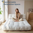 MAXYOYO Folding Sofa Bed, Convertible Sleeper Chair - Image 8