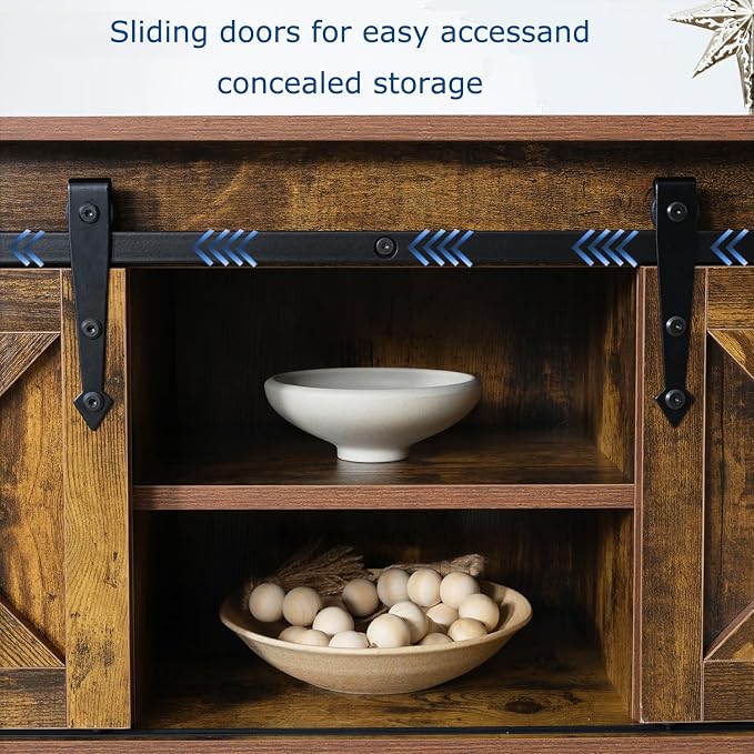 Brown Farmhouse Entryway Table, Rustic Hallway Table - Image 4