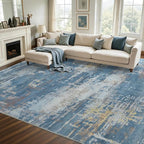 4x6 Ft Area Rugs for Living Room, Soft Non-Slip Washable Rugs Modern Abstract - Image 3