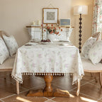 VClife Tablecloth Linen Texture Tablecloth by VCLIFE