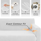 Arfntevss Stretch Sectional Couch Covers L Shaped Corner Sectional Sofa Cover - Image 5