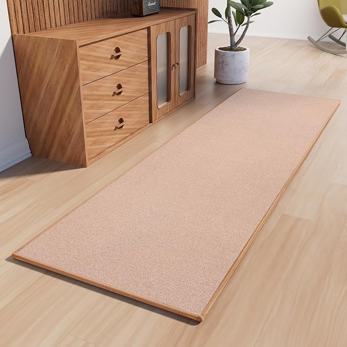Runner Rug with Non Slip Rubber Backing, Washable Soft Floor Carpet by AREDO