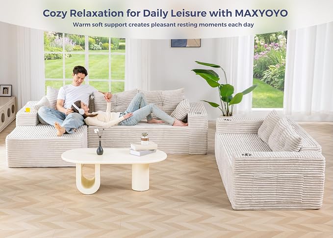 MAXYOYO Modular Sectional Couch - Image 3