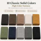 Mini Chenille Linen Blend Upholstery Fabric by the Yard, 57 Inch Wide Soft - Image 4
