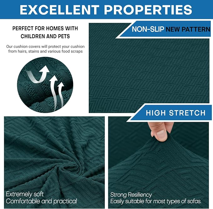 XINEAGE 2026 New 4 Pieces Couch Covers - Image 5