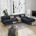 Ribilake 2 Sets 70" Futon Sofa Bed, 4 in 1 Multi-Function Couch Sleeper by RIBILAKE