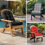 Adirondack Chair Cushion Waterproof Rocking Chair Cushion, Tufted High Back - Image 7