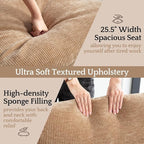 LukeAlon Modern Chenille Accent Armchair, Upholstered Lounge Chair - Image 9