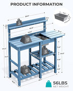 SERWALL Outdoor Potting Bench - Image 3