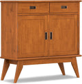 SIMPLIHOME Draper Storage Cabinet by SimpliHome