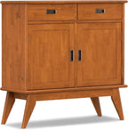 SIMPLIHOME Draper Storage Cabinet by SimpliHome