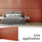 Art3d 4 Pack 47.2 x 23.6in. Wood Slat Acoustic Panels - Image 5