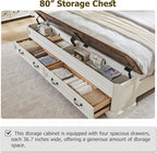 T4TREAM Farmhouse King Bed - Image 4