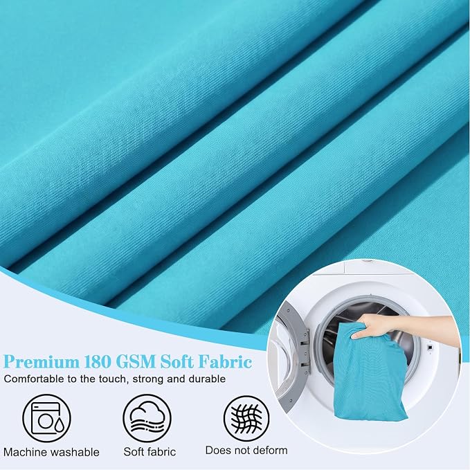8Pcs Patio Cushion Covers Stretch Outdoor Furniture Protector Slipcovers | - Image 7
