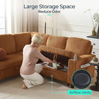 LINSY HOME Sectional Sleeper Sofa - Image 4