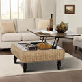 31.5" Lift Top Coffee Table for Living Room, Square Farmhouse Coffee Table by Novad%C3%A9chom