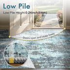 6x9 Ft Area Rugs for Living Room, Soft Non-Slip Washable Rugs Modern Abstract - Image 6