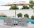 SERWALL 8-Piece Patio Dining Sets by SERWALL