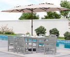 SERWALL 8-Piece Patio Dining Sets by SERWALL