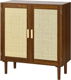 VEVOR Rattan Cabinet, Rattan Storage Cabinet by VEVOR