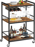 TUTOTAK Bar Cart, Serving Cart for Home, Microwave Cart, Drink Cart, Mobile - Image 8