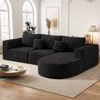 Boneless Couches for Living Room, Cloud Sectional Couch - Image 7
