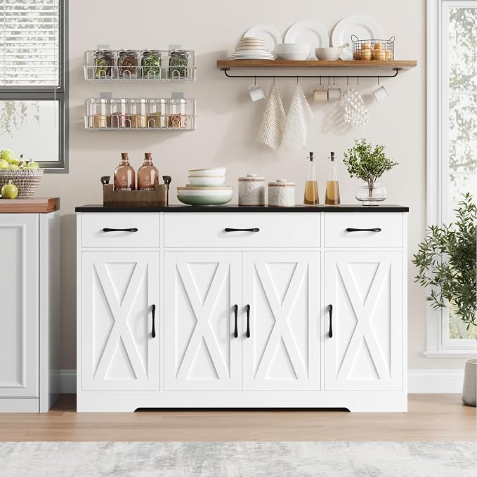 HOSTACK Buffet Sideboard Cabinet - Image 2