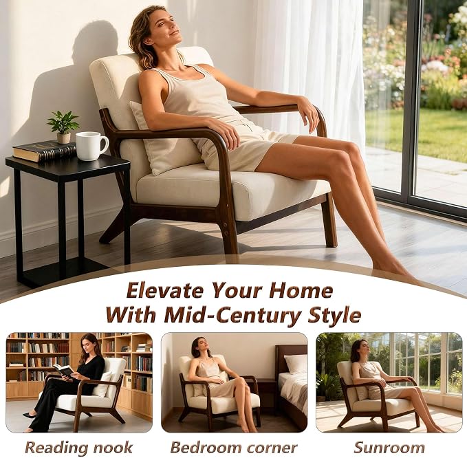 Mid Century Modern Accent Chair - Image 7