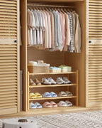 Kitsure Bamboo Wooden Shoe Rack - Image 7