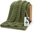 Bedsure Soft Twin XL Blanket for Bed Dorm Moss 66"x90" | Birthday Gifts for by Unknown