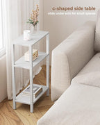 TUTOTAK Small Side Table, Narrow End Table, Skinny Sofa Table, Slim Nightstand - Image 7