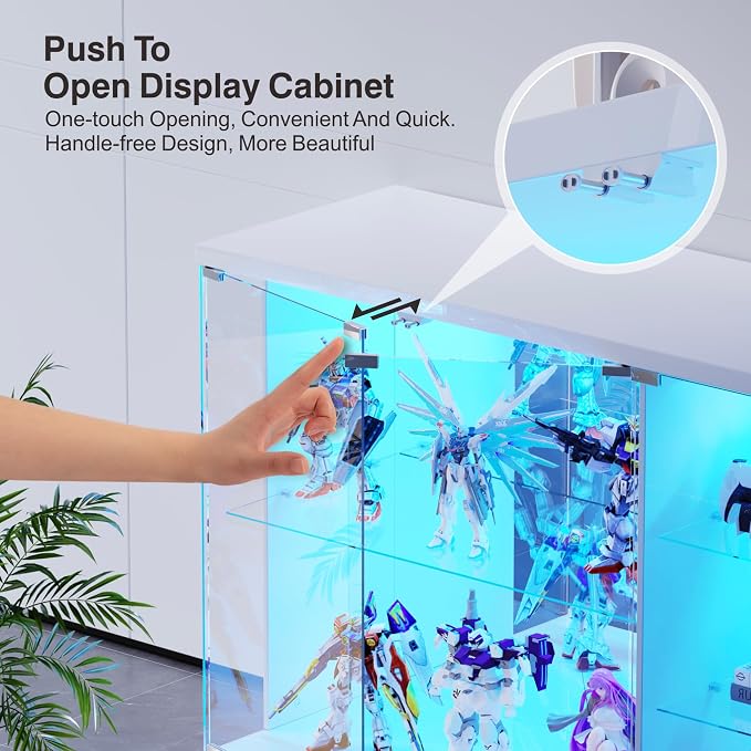 Lvifur Glass Display Cabinet - Image 4