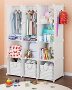 CUBEDIY Baby Closet Organizer for Nursery: Durable Baby Wardrobe for Closet by CUBEDIY