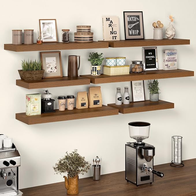36 Inch Floating Shelves, 12 Inch Deep Floating Shelves - Image 7