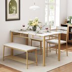 IRONCK Dining Table Set for 4, Kitchen Table - Image 4