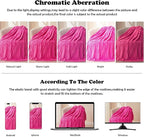 NEWCOSPLAY Fleece Ribbed Cozy Throw Blanket - Image 6