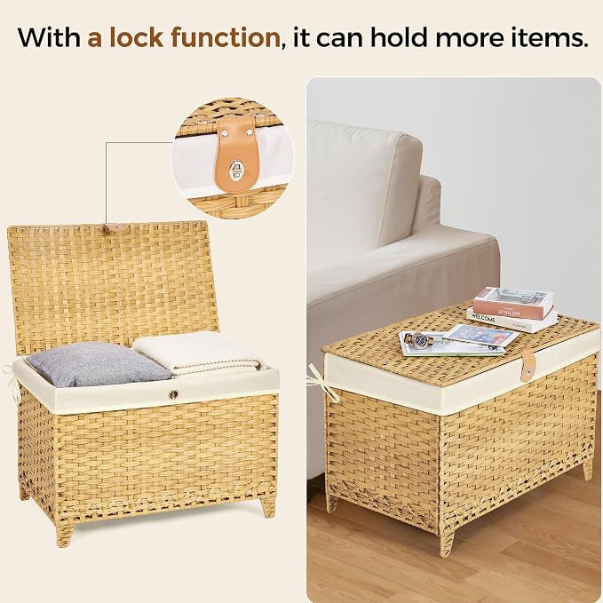 Honjourai Wicker Storage Basket - Image 2